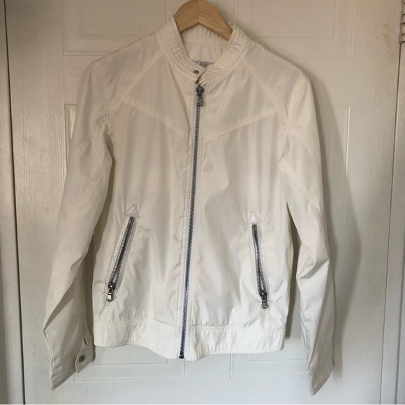 La Château White Bomber Jacket - Picture 1 of 12